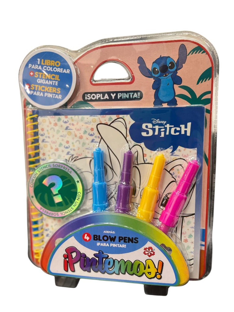 PINTEMOS + LIBRO PINTAR N*4 STITCH